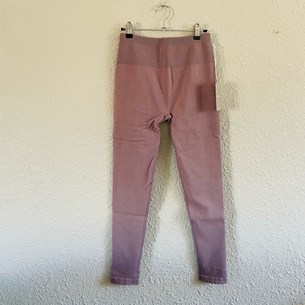 Everlane Organic Cotton Seamless Legging NWT in purple